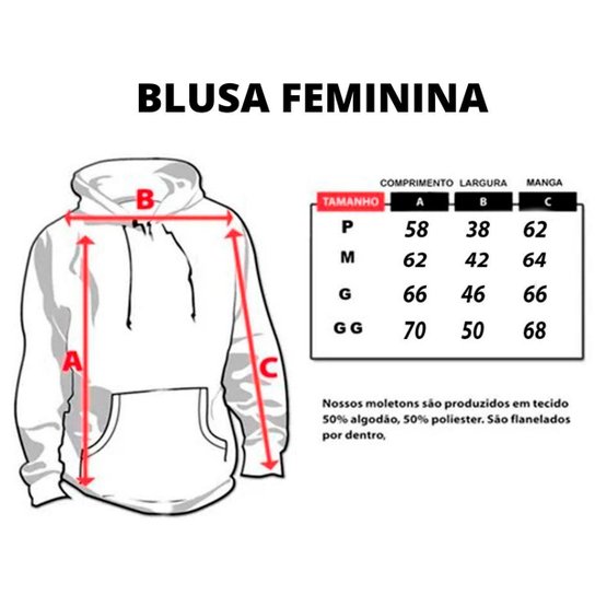 Conjunto Moletom Feminino Flanelado