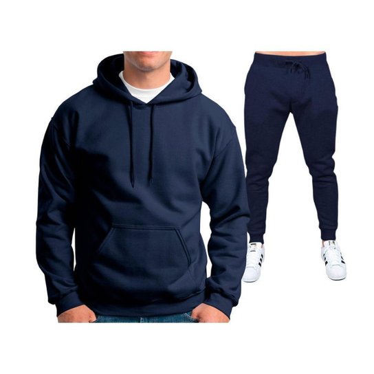 Conjunto Moletom Masculino Black Beast Blusa e Calça