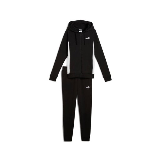 Conjunto Puma Hooded Sweat Feminino