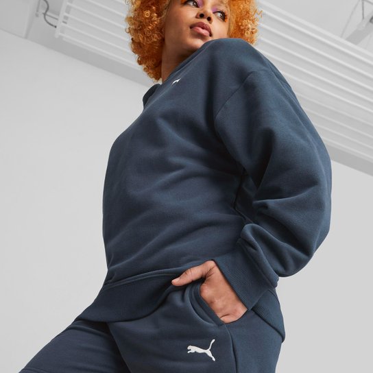 Conjunto Puma Loungewear Short Suit Feminino