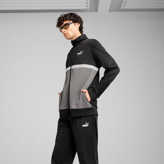 Conjunto Puma Poly Colourblock Masculino