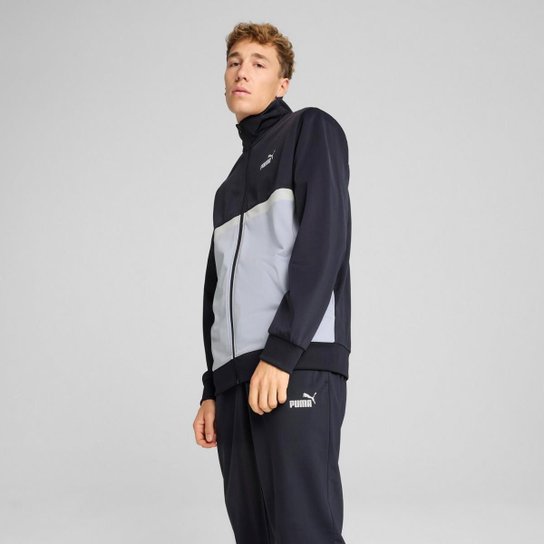 Conjunto Puma Poly Colourblock Masculino