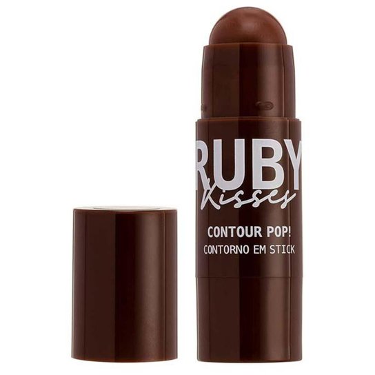 Contorno Facial em Stick Ruby Kisses Contour Pop Espresso