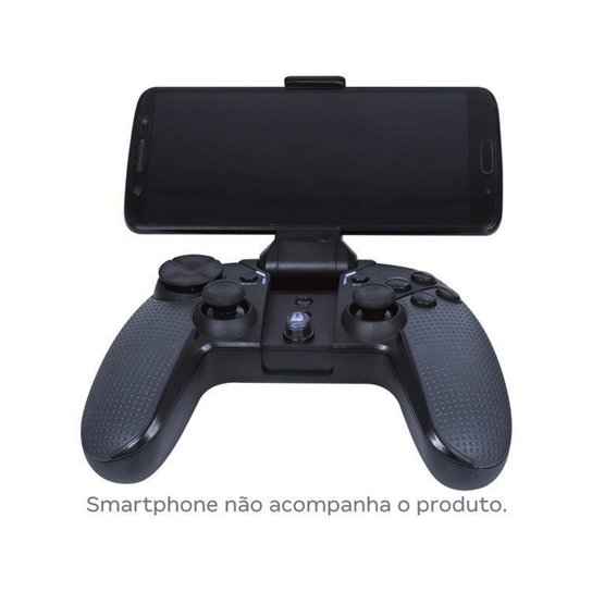 Controle Gamepad Bluetooth Android e PC OEX Game GD200 Preto