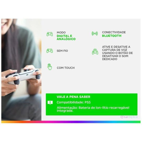 Controle para PS5 sem Fio DualSense Sony