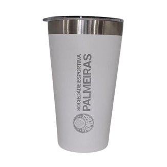 Copo Térmico 473ml com Tampa Quente e Frio do Palmeiras Cor:;Tamanho:Único;Gênero:Unissex