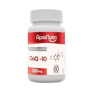 COQ-10 Coenzima Q10 60 Cápsulas Apisnutri
