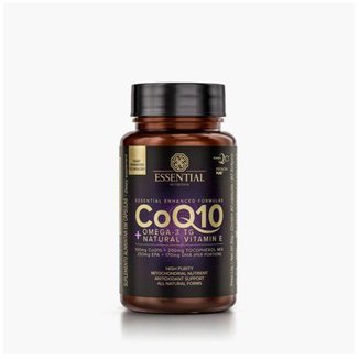 Coq10 Omega-3 + Natural Vitamin e 60 Caps Essential