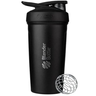 Coqueteleira Blender Bottle Strada Stainless Steel Termica 24Oz / 710Ml - Black Nightshade