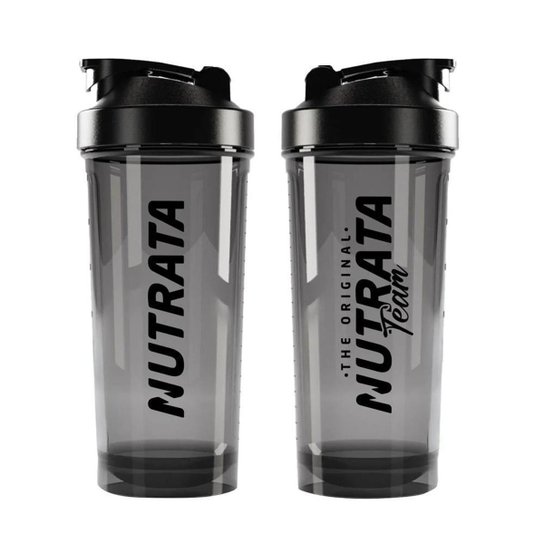 Coqueteleira Cinza - Nutrata 600ml