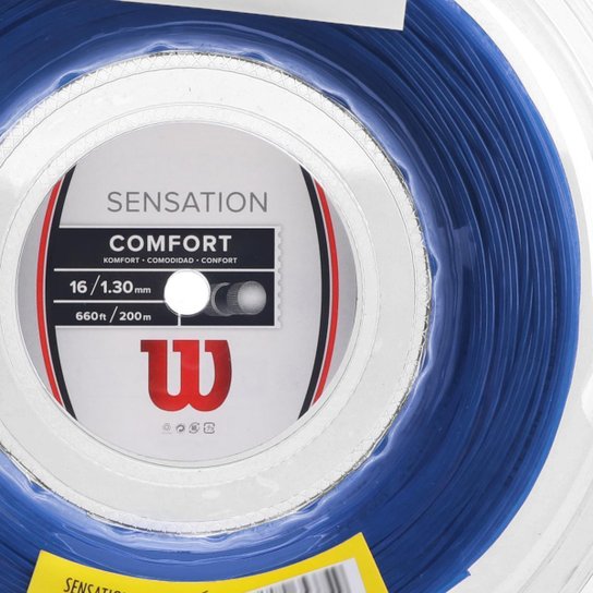 Corda Wilson Sensation Blue 16L 1.30mm Azul - Rolo Com 200 Metros