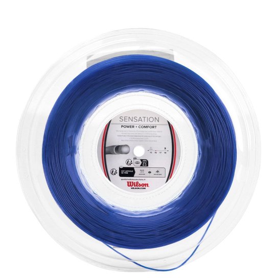 Corda Wilson Sensation Blue 16L 1.30mm Azul - Rolo Com 200 Metros
