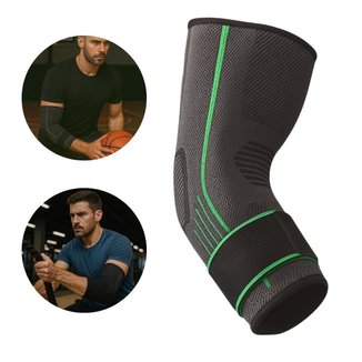 Cotoveleira Ortopédica Elástica com Velcro Proteção Esportiva