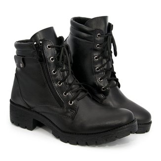 Coturno Feminino Casual inverno cadarço macio leve combina com tudo moderno entrega rapida