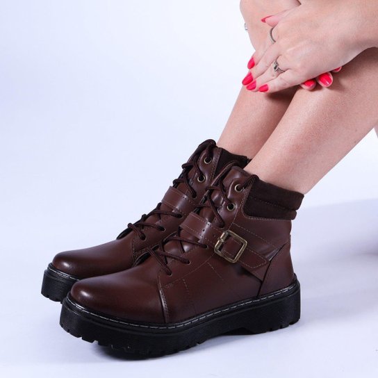 Coturno Feminino Zariff com Fivela 7015