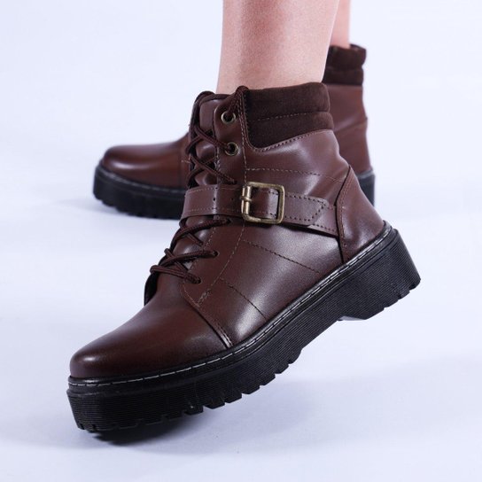 Coturno Feminino Zariff com Fivela 7015