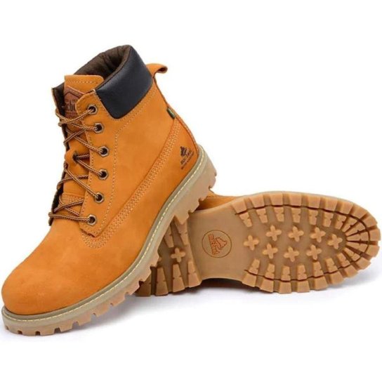 Coturno Macboot Roraima 10 Masculino Nobuck Mostarda