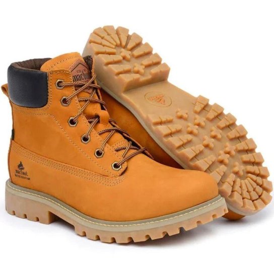 Coturno Macboot Roraima 10 Masculino Nobuck Mostarda