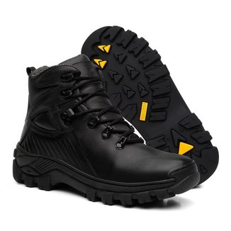 Coturno Masculino Bota California de Couro Premium cor