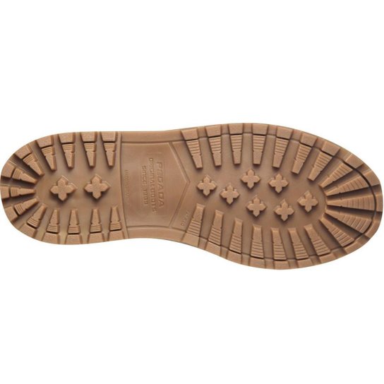 Coturno Pegada Couro Latego Masculino