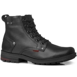 Coturno Pegada Everest em Couro Masculino 181305