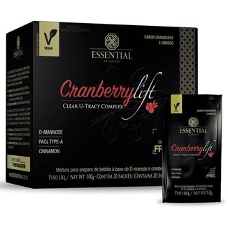 Cranberry Lift 20 Sachês – Essential Nutrition