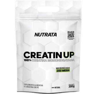 Creatina 300g Refil Creatin Up Nutrata Refil Pura Micronizada