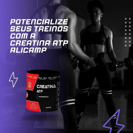 CREATINA ATP MONOHIDRATADA ALICAMP 300G