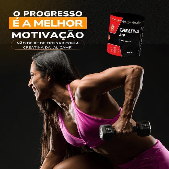 CREATINA ATP MONOHIDRATADA ALICAMP 300G