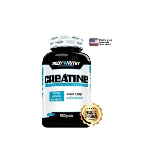 Creatina Body Nutry Cápsulas 60 Caps