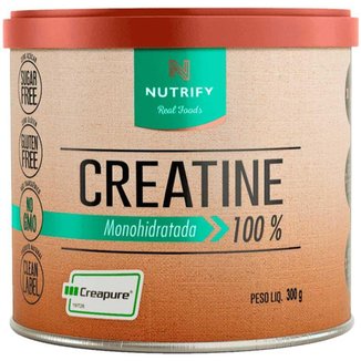 Creatina Creapure Monohidratada 100% 3000mg 300g Nutrify