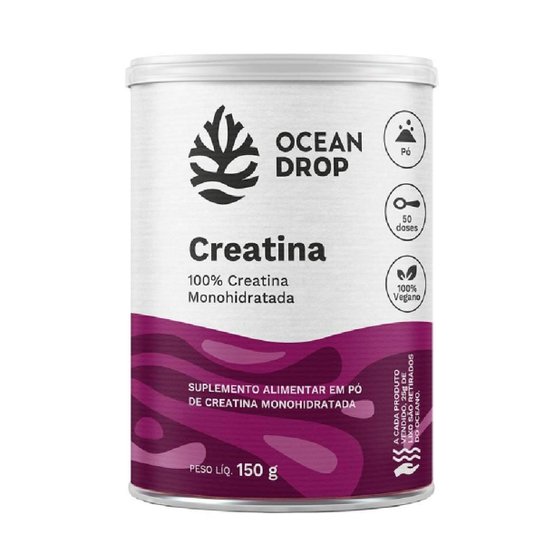 CREATINA EM PÓ 100 DOSES 300G - OCEAN DROP
