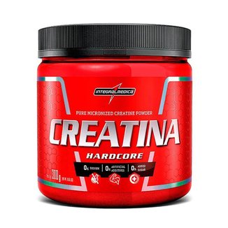 Creatina Hardcore 300g  Pura - Integral Médica - Integralmédica