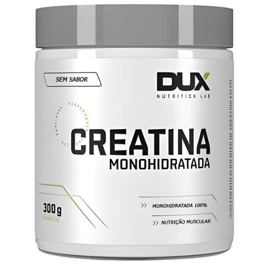 Creatina Monohidratada 100% Importada Pura 300g - Dux Nutrition