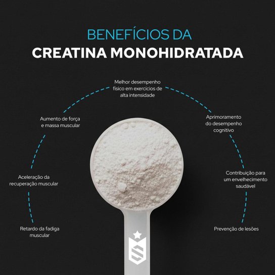 Creatina Monohidratada 500g - 100% Pura Importada - Soldiers Nutrition