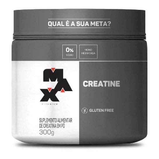 Creatina Monohidratada Creatine Max Titanium Pote 300g