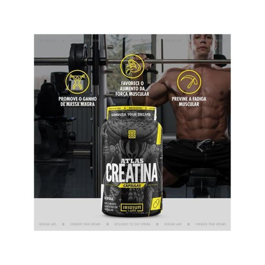 Creatina Monohidratada Iridium Labs Atlas