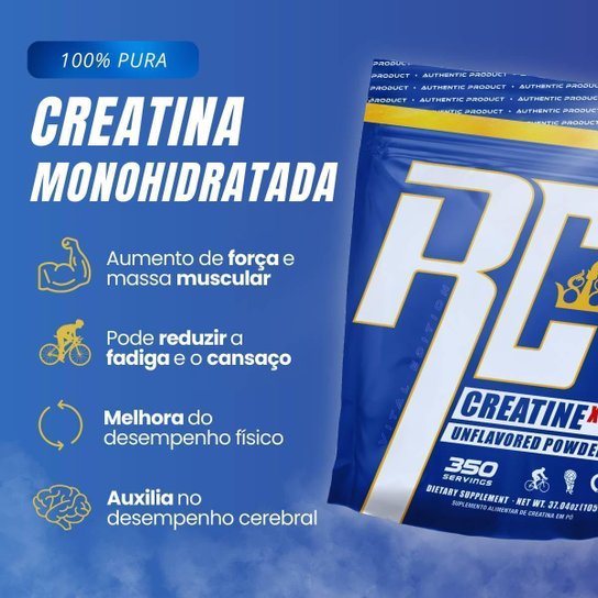 Creatina Monohidratada Ronnie Coleman 1050g Sache