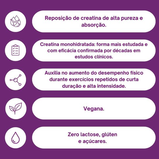 Creatina Pura 100 SANAVITA Monohidratada Micronizada O Suplemento da Mulher 300g