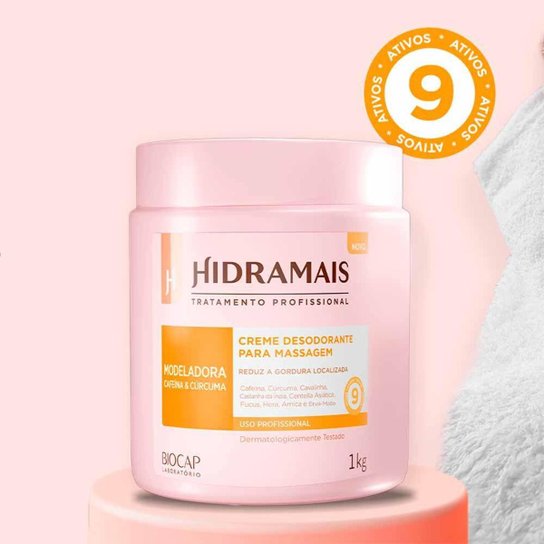 Creme de Massagem Modeladora Hidramais 1kg