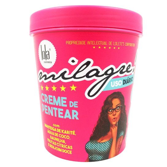 Creme para Pentear Lola Cosmetics Milagre! 450g