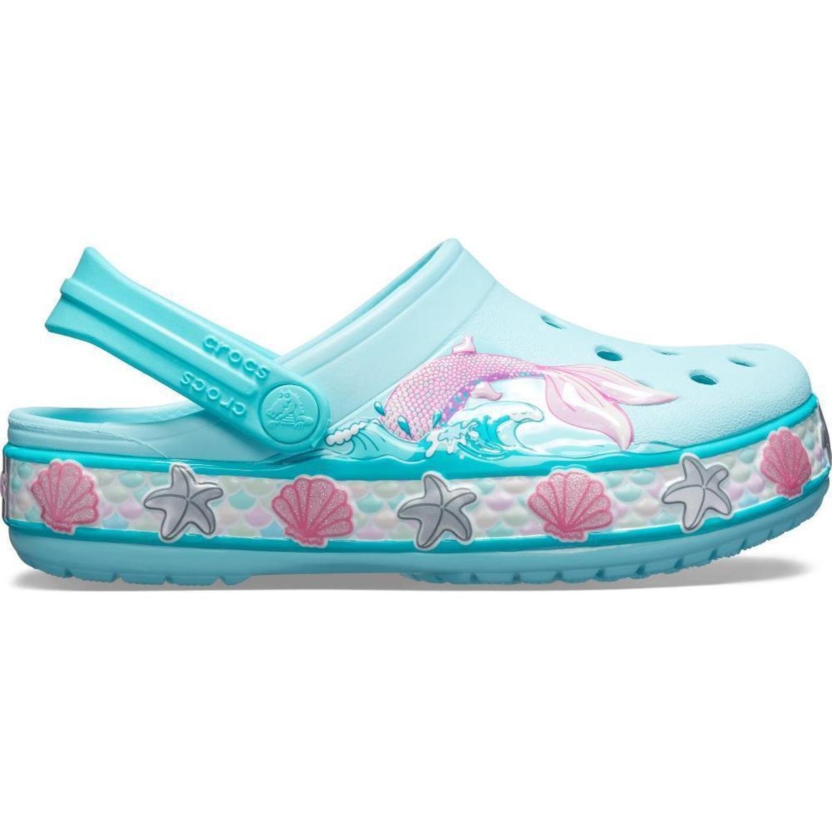 Crocs Funlab Mermaid Band Clog Ice Blue Allianz Parque Shop