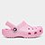 Crocs Infantil Classic Glitter Clog K Menina - Pink