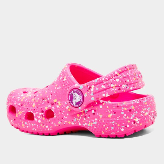 Crocs Infantil Classic Paint Splatter Clog