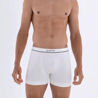 Cueca Adulto Boxer Microfibra Cós Liso Lupo