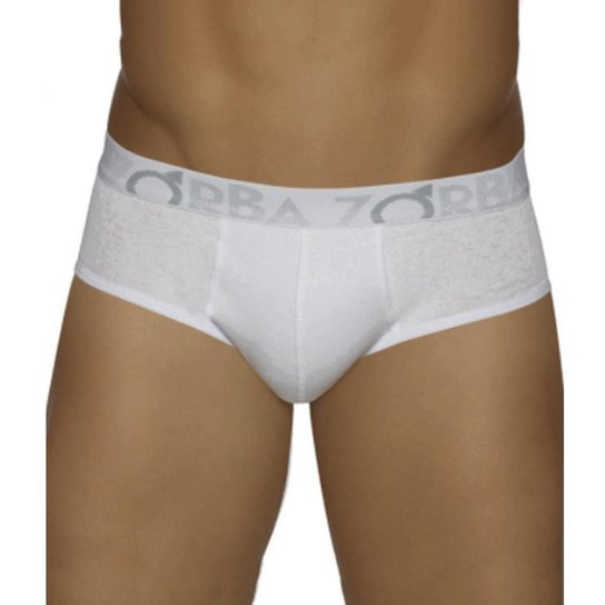 Cueca Zorba 643 Slip Stylo Forro Frontal 100% Algodão