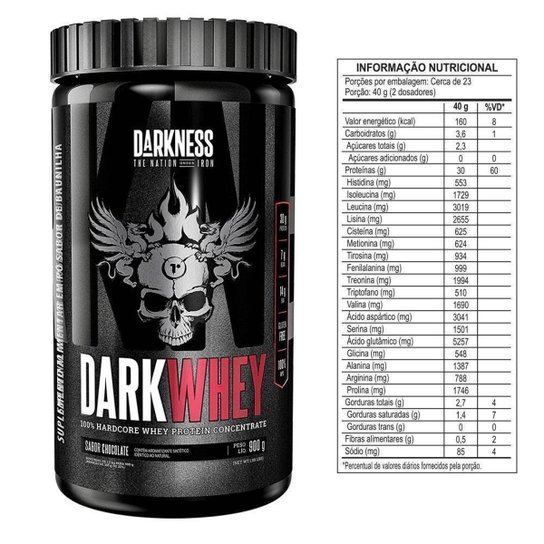 Dark Whey 100% 900g