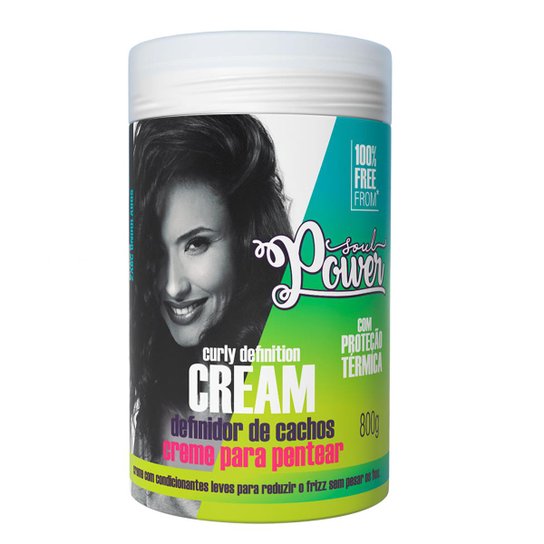 Definidor de Cachos Soul Power - Curly Definition Cream 800g