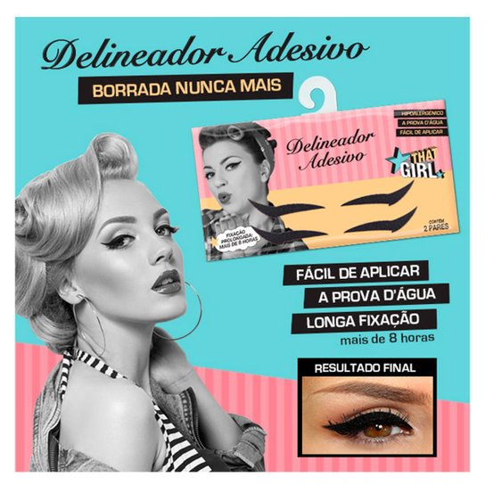 Delineador Adesivo - That Girl 2 Pares