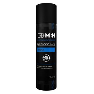 Desodorante Aerosol Giovanna Baby Masculino - GB Men Urban 150ml